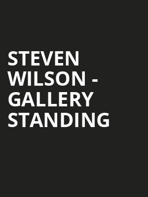 Steven Wilson - Gallery Standing at Royal Albert Hall